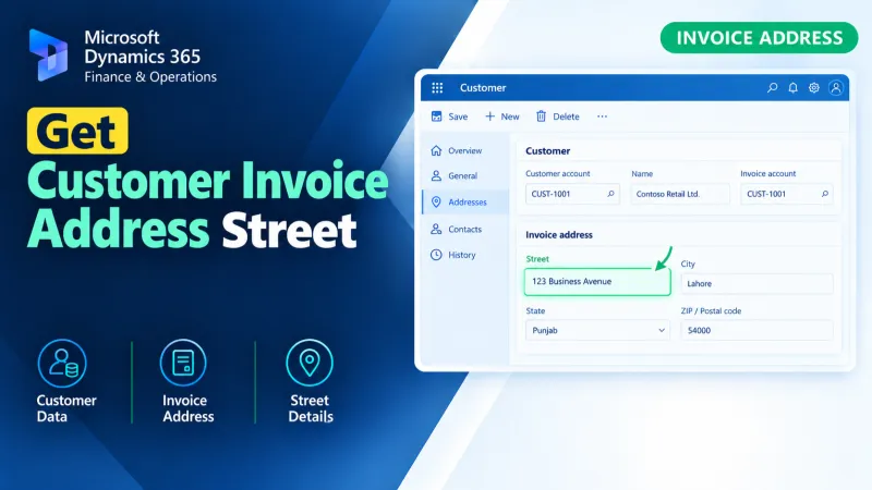 Get Customer Invoice Address Street